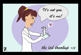 scientista comic female scientist lab breakup