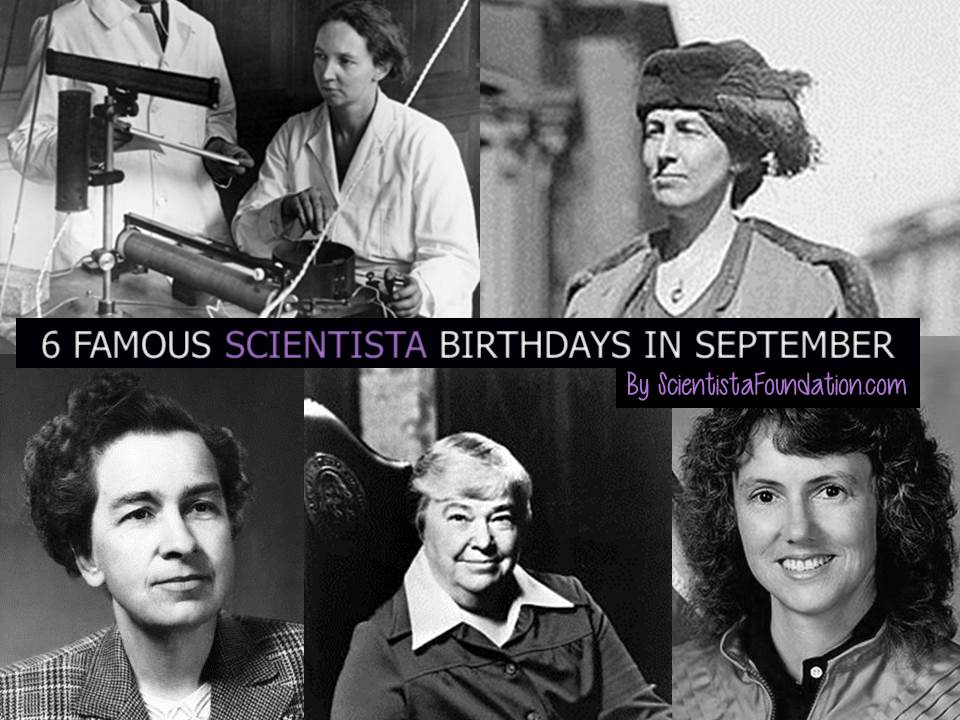 famous scientista birthdays in september